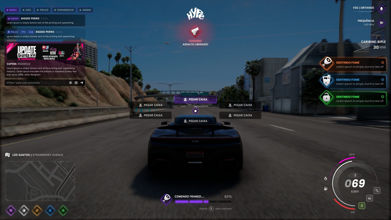 Hype HUD — Hype RP