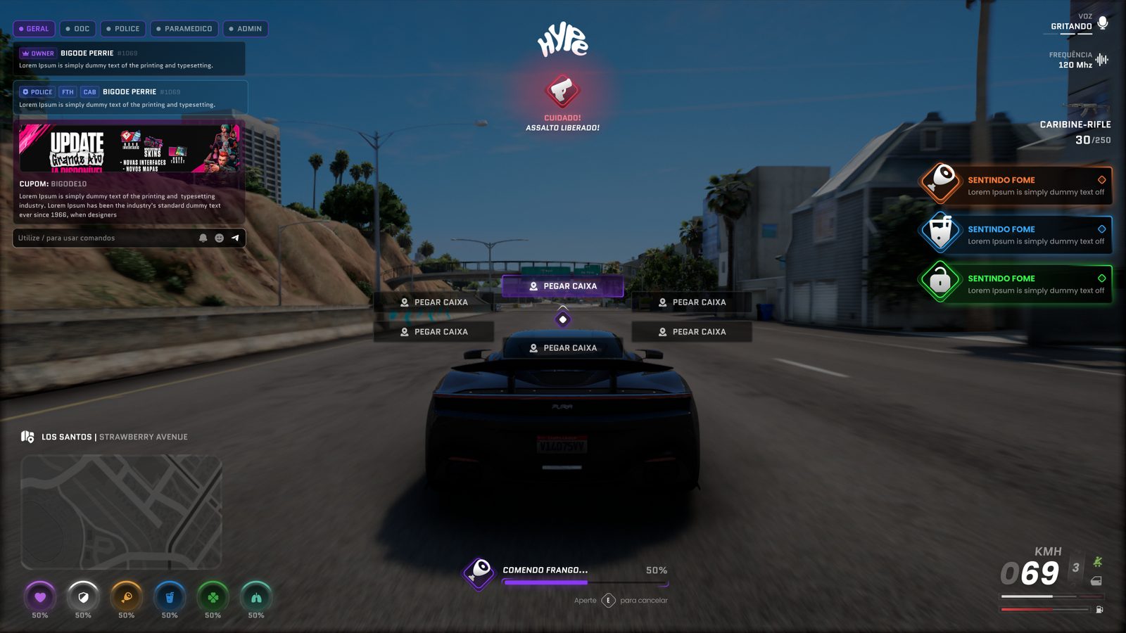Hype HUD — imagem 1
