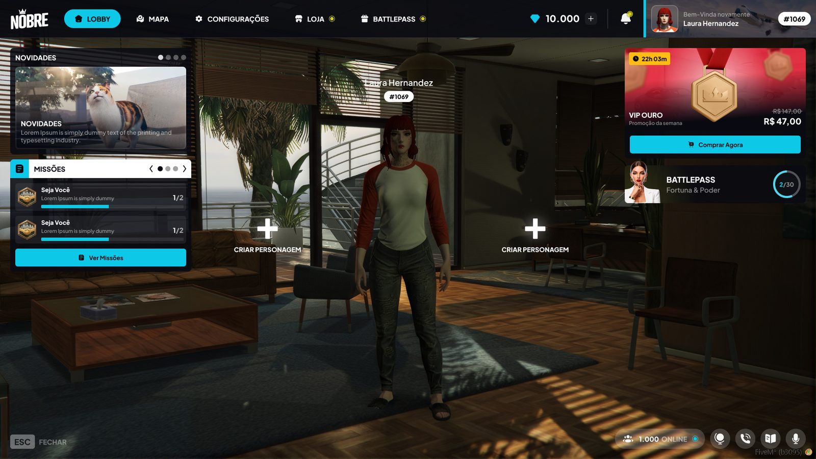 Lobby — Cidade Santa
